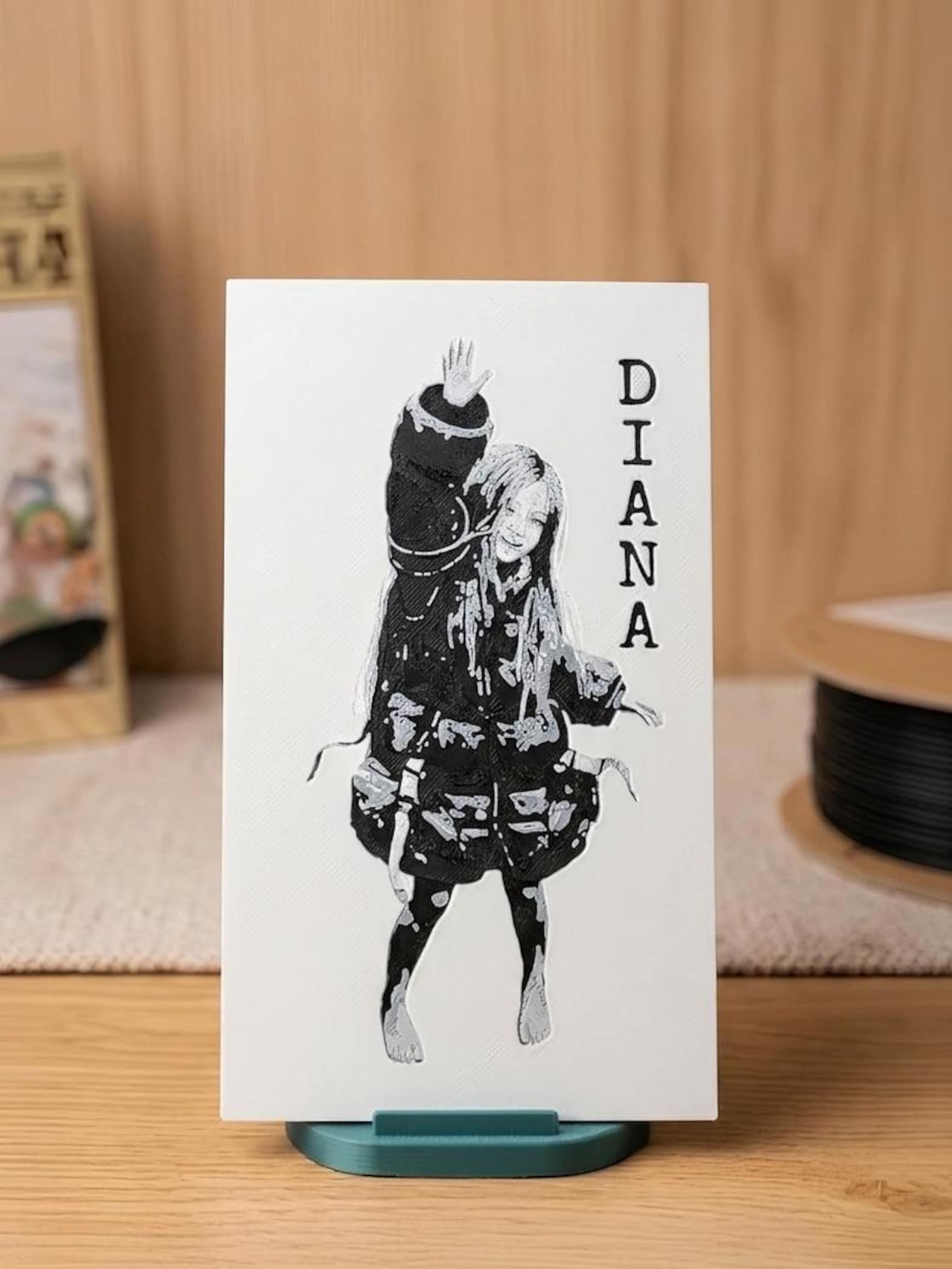 Pragmata Diana 3D Printed Panel