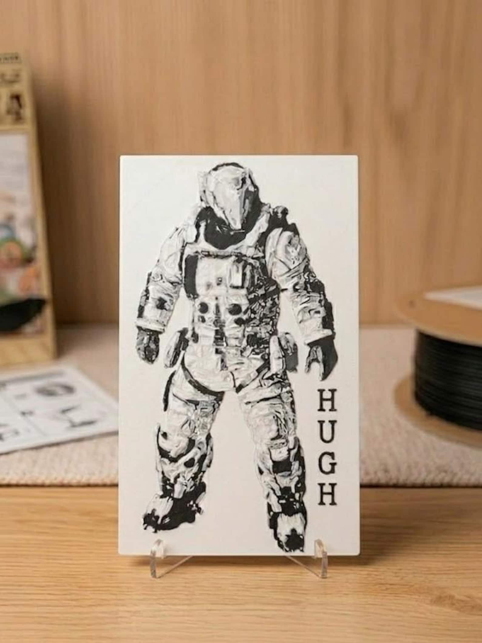 Pragmata Hugh 3D Printed Panel