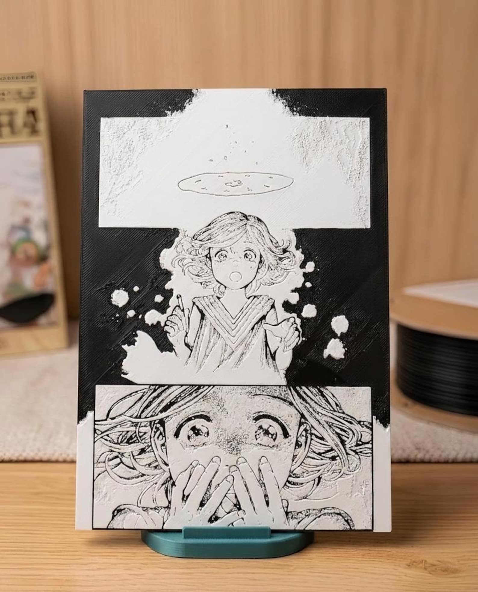 Witch Hat Atelier Coco First Spell 3D Printed Panel