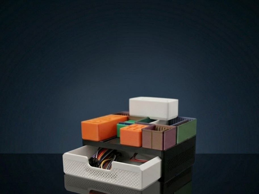 Organizer modulare per elettronica